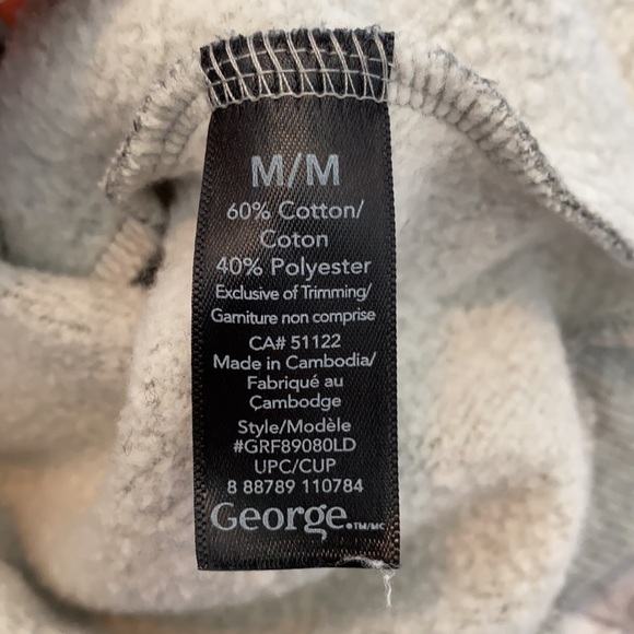 3 for $20 💜 GEORGE Camo Crewneck Sweater - Picture 4 of 4